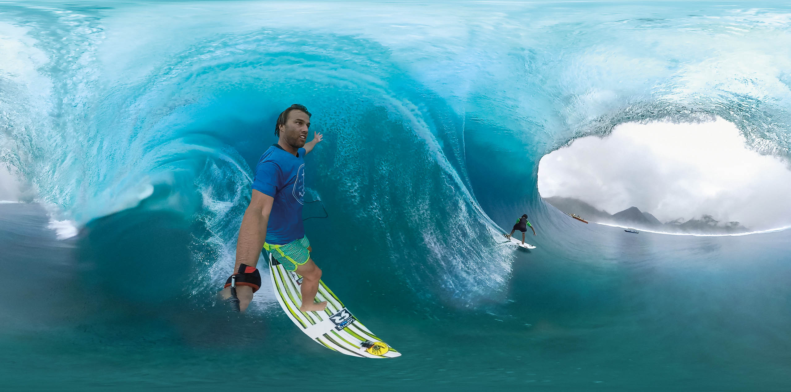 GoPro VR: Tahiti Surf with Anthony Walsh and Matahi Drollet