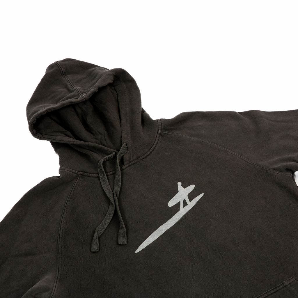 The Shadow Logo Hoodie - Faded Black - View 3